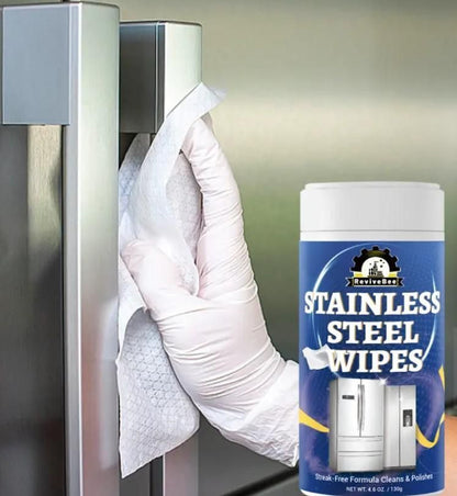 Stainless Steel Cleaning Wipes 130gm