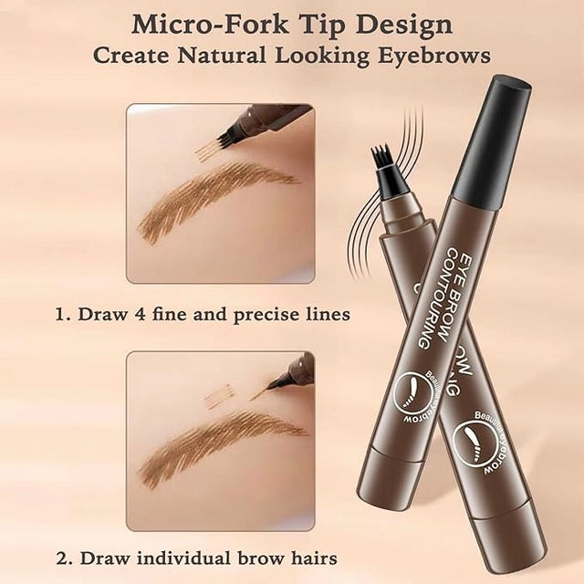 Waterproof Microblading Eyebrow Pencil – Pack of 2